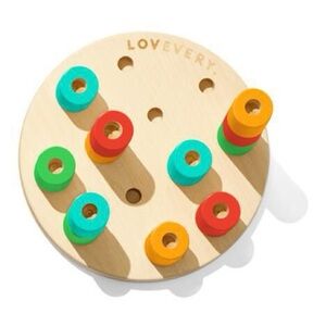 Colorful Peg Board by Lovevery